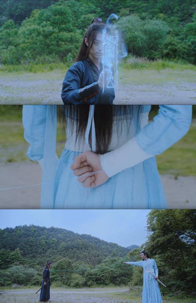 《陈情令》老婴抓小机尺度越来越大,从衣角抓到手腕,又甜又好笑_游戏