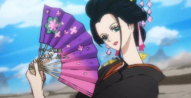 892全新op震撼登场,草帽全员变和风,罗宾美出新高度_之国_和服_样子