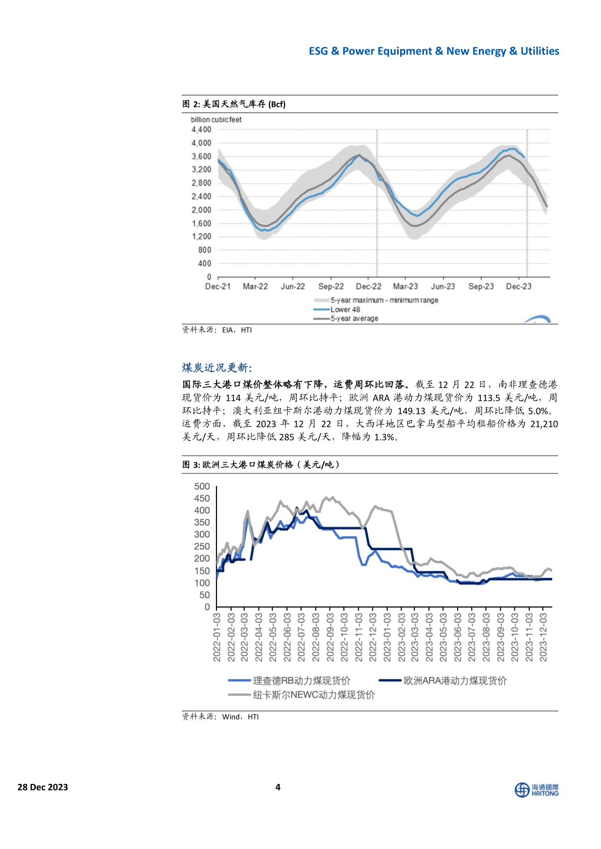欧美能源市场跟踪周报：欧洲天然气期货价格回升(附下载)_搜狐网