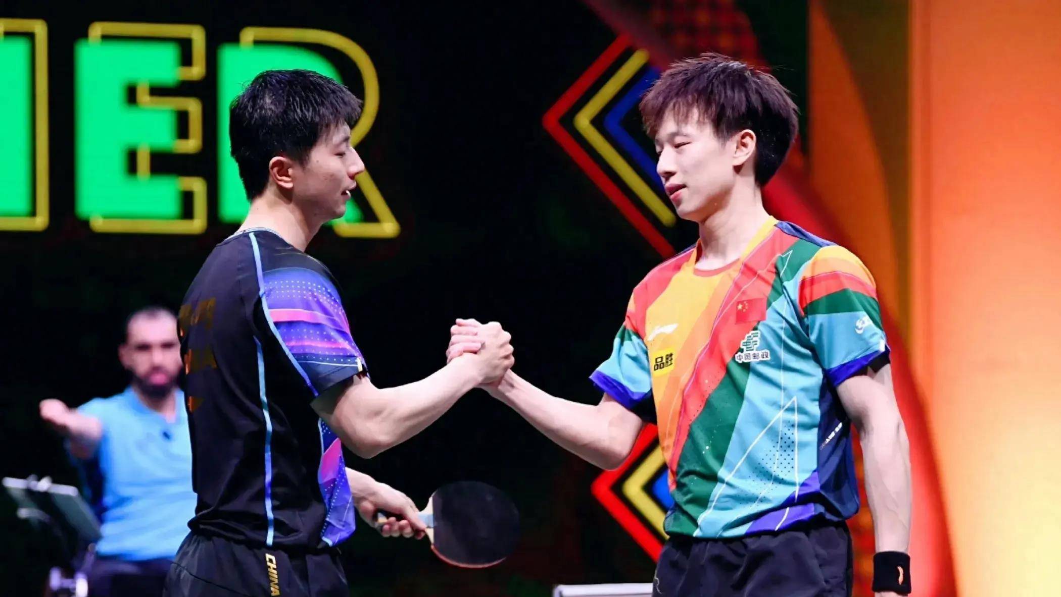 雨果vs阿鲁纳2/4区:马龙vs张禹珍,林高远vs卡尔伯格樊振东首轮对阵