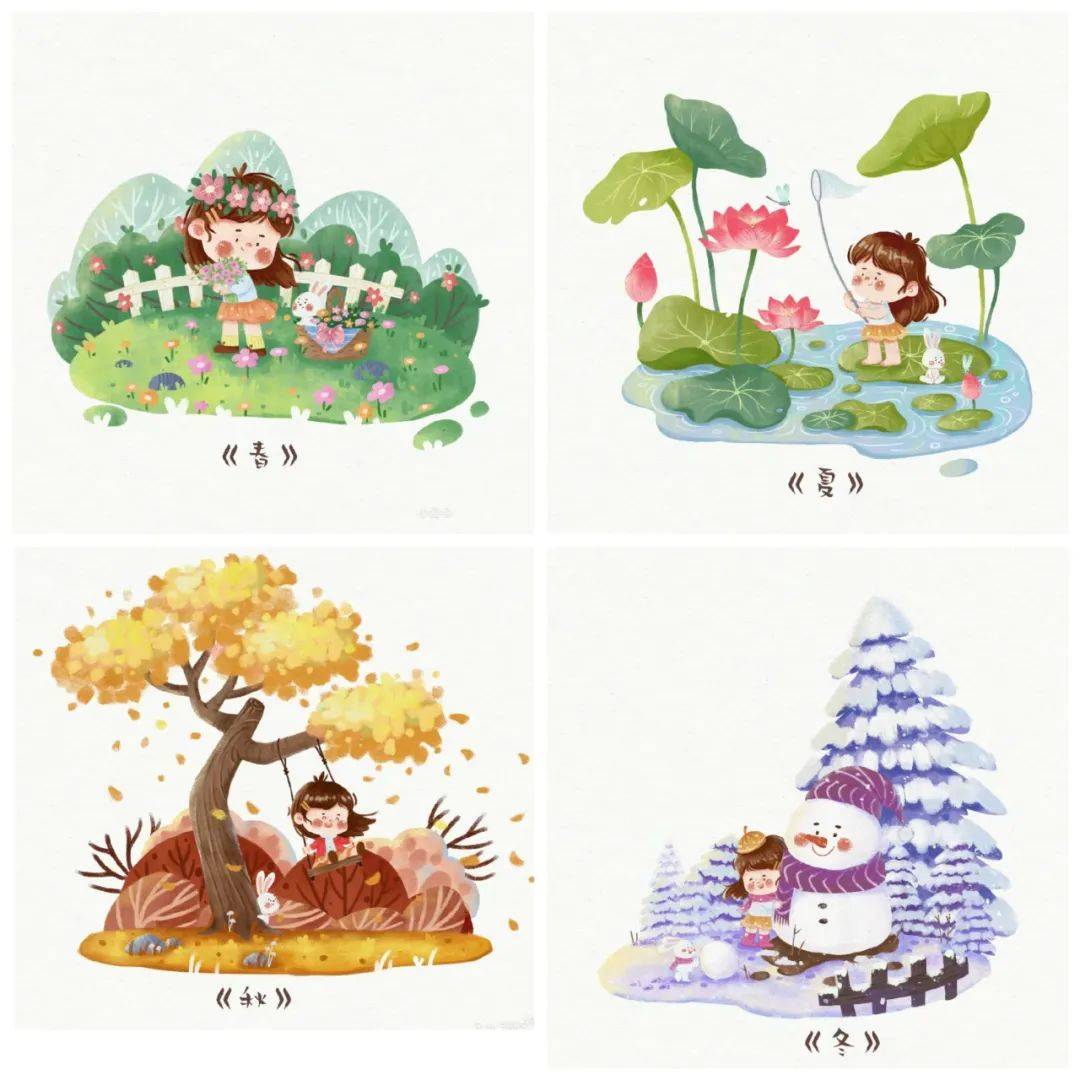 重温稚嫩美妙的四季之光共同走过的二十四节气让我们一起回顾每个节气