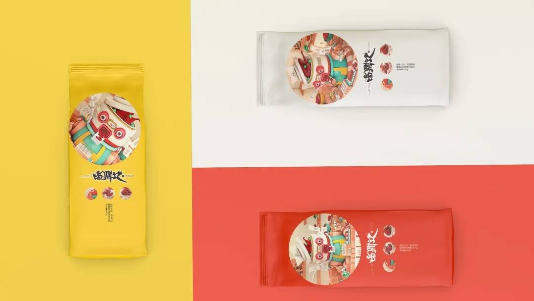 食品小吃包装食品包装设计原创