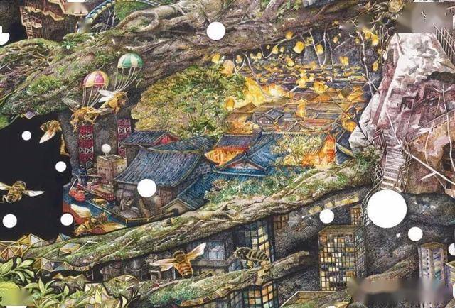 中央美院才女新锐插画师赵娜作品惊艳世界