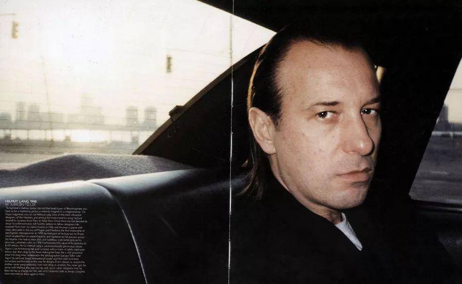 造时者 | helmut lang,靠蹦迪改变时尚界