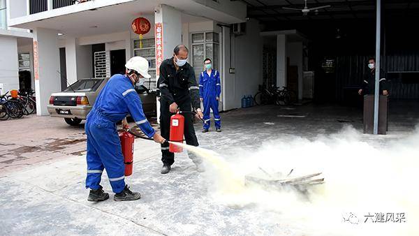 马来西亚项目开展消防应急演练