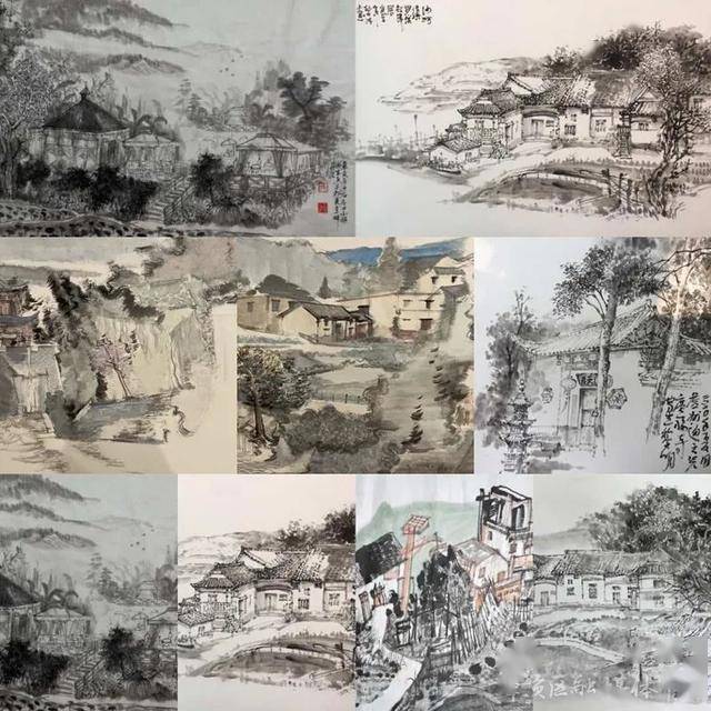 2020省旅发大会以画说话妙手丹青绘章贡