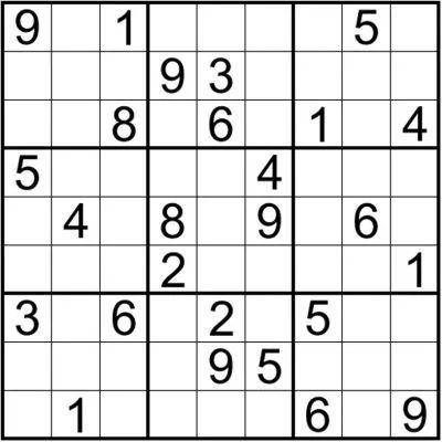 数独盘面是个九宫,每一宫又分为九个小格.