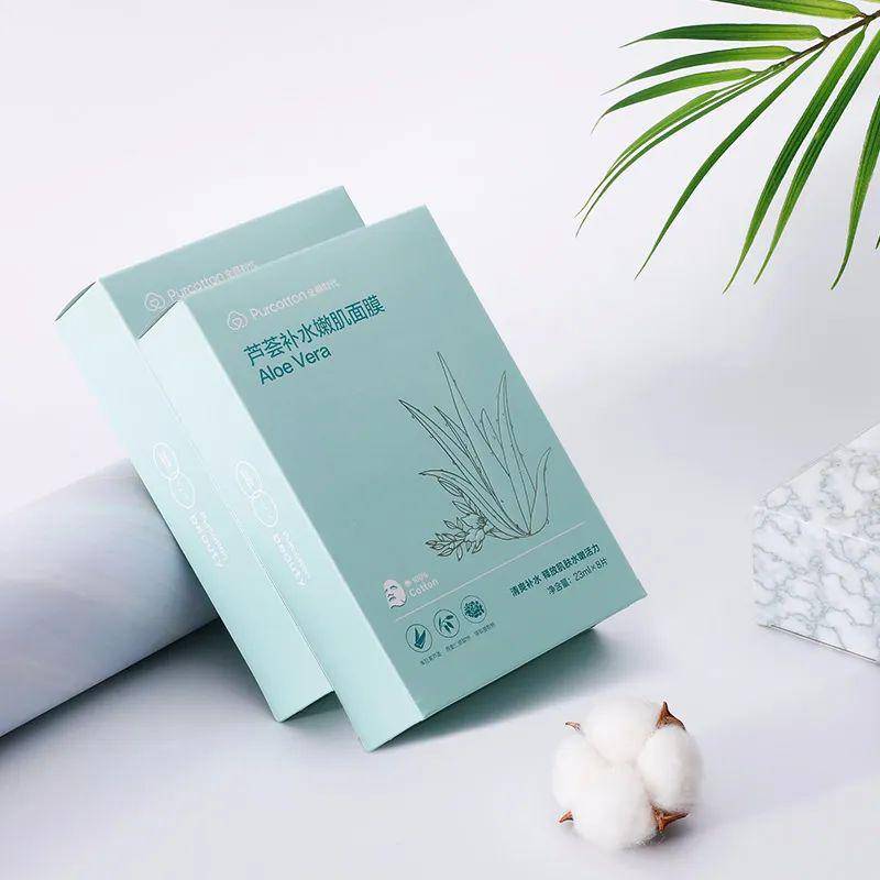 全棉植护补水面膜(5盒装,每组40片)活动价:204元婴儿手口湿巾(5提装