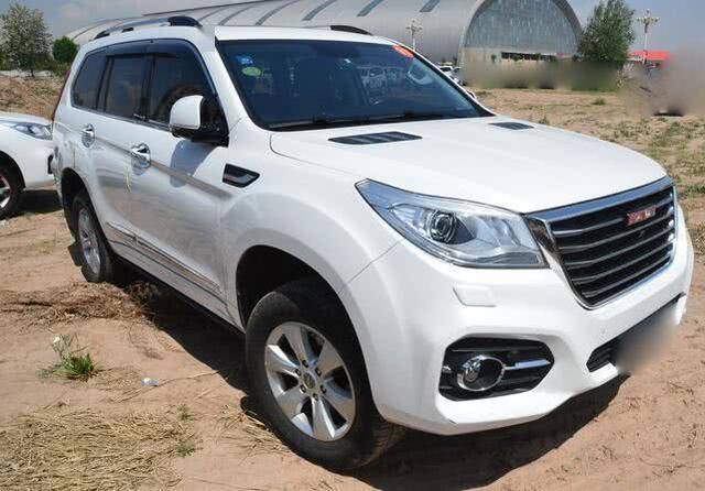 国六柴油版哈弗h9到店新内饰20t动力造型与普拉多一样帅气