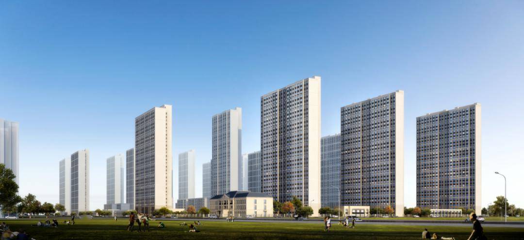 中建一局东北区域公司大庆融创中央学府项目二期总承包工程正式开工