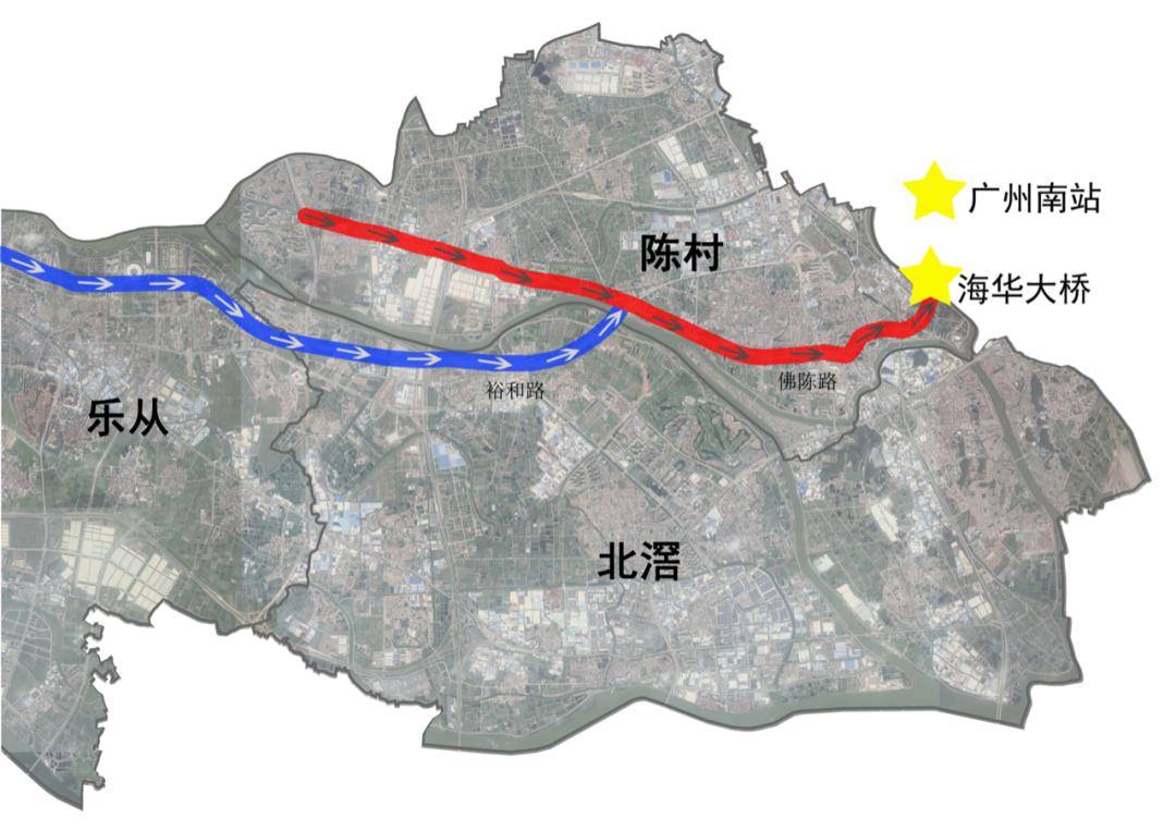 順德這條路即將通車連接陳村北滘樂從對接廣州南站