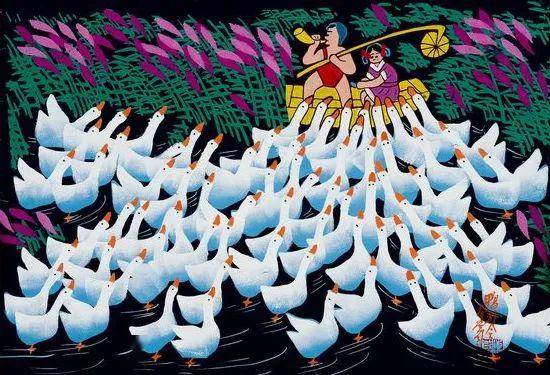 石朝江:放鸭的乐趣_鸭子