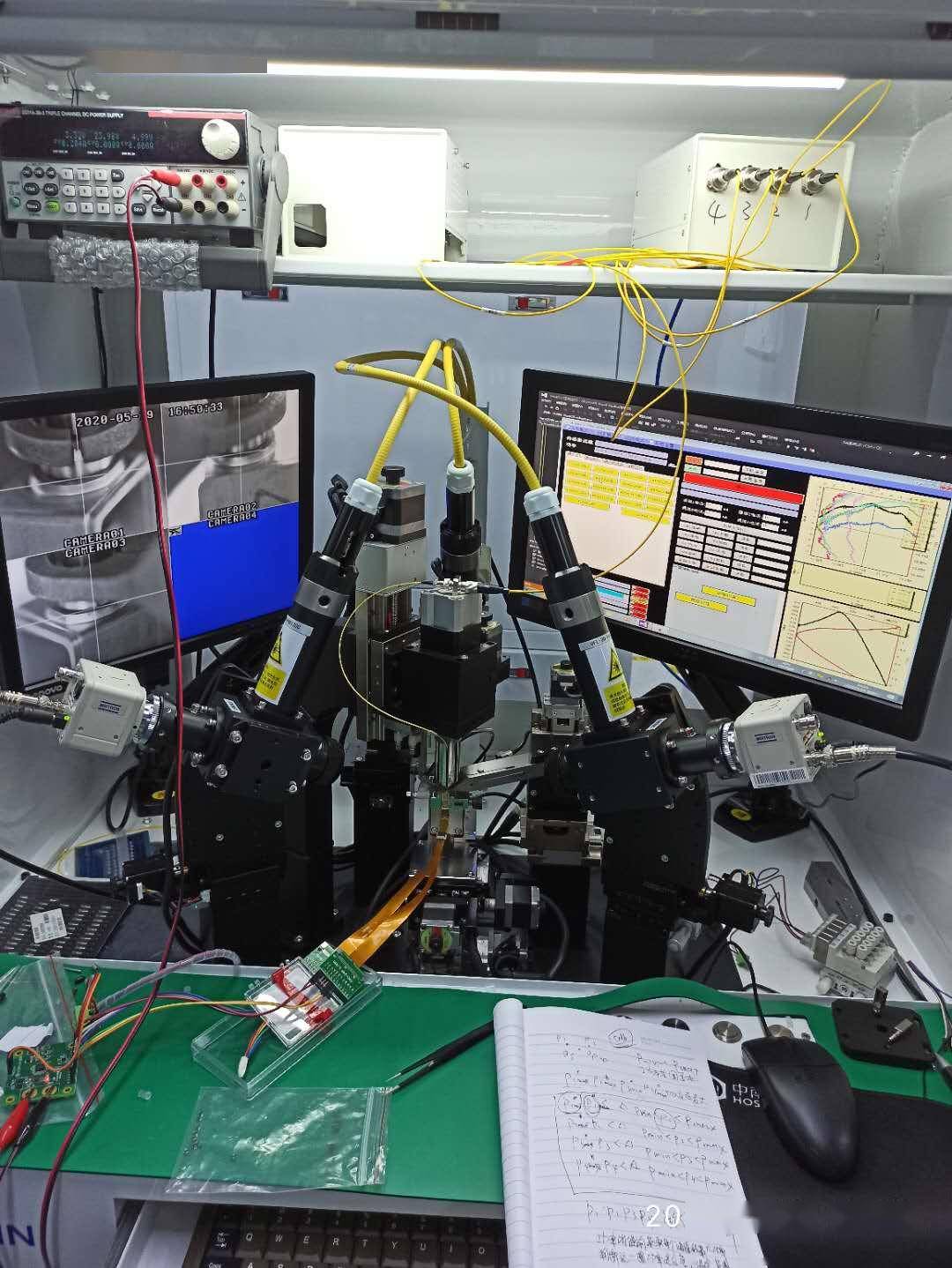 致力于光通信及光器件自动耦合装备,中南鸿思助力"新基建"