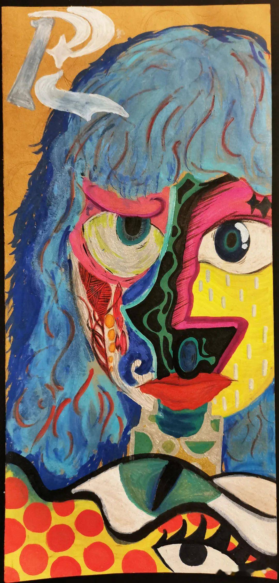 盒子网课 | 纸上涂滑板,双手"画一滑"_作品