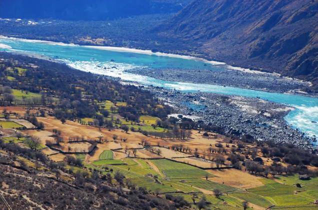 2020年西藏旅游景色:达林村,索松村,直白村,吞巴村-搜狐大视野-搜狐