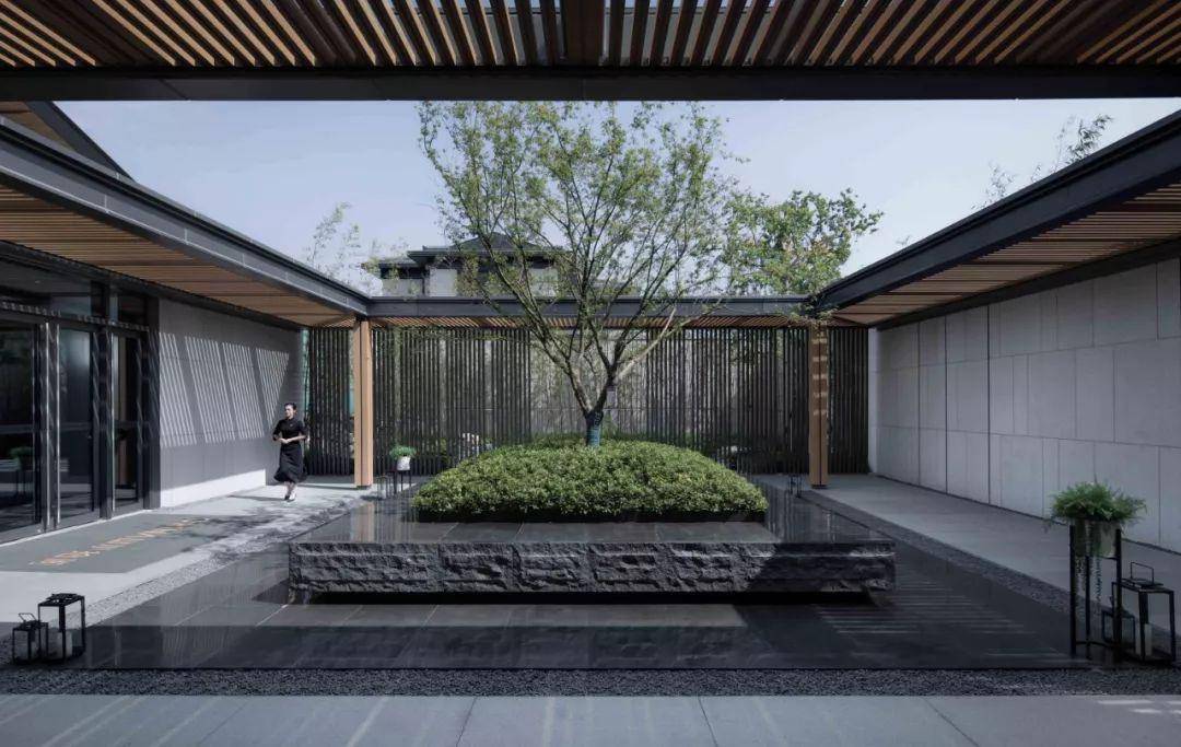 四水归堂,水聚天心