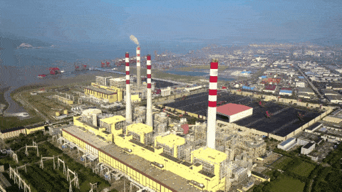 据说有高大的烟囱?火电厂总是与城市若即若离,火电厂长什么样?