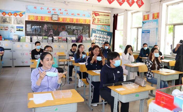 涿州实验中学开展七八年级开学复课模拟演练活动