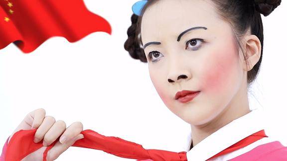 恶搞玩疯了!妈妈再打我一次表情包仿妆