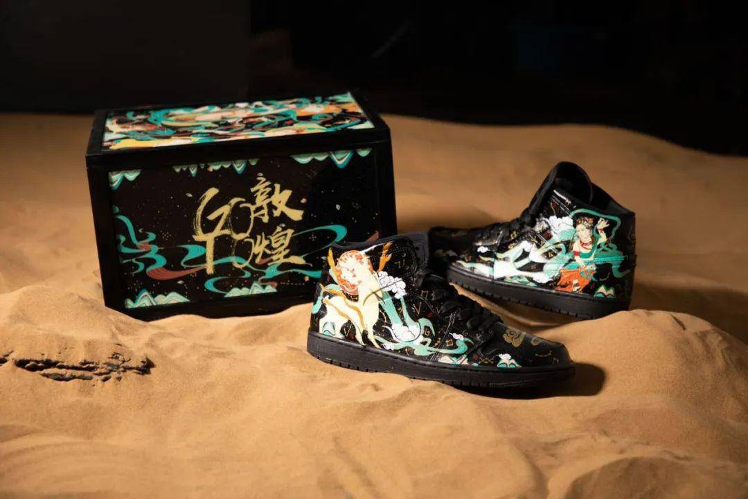 「整鞋外科」这双"敦煌飞天"像极了我要送给你的aj1(真滴送!