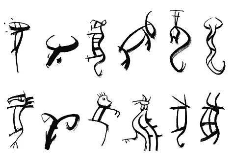 课程:"上海细拓"非遗项目组,以甲骨文生肖鼠象形文字为题材开展非物质