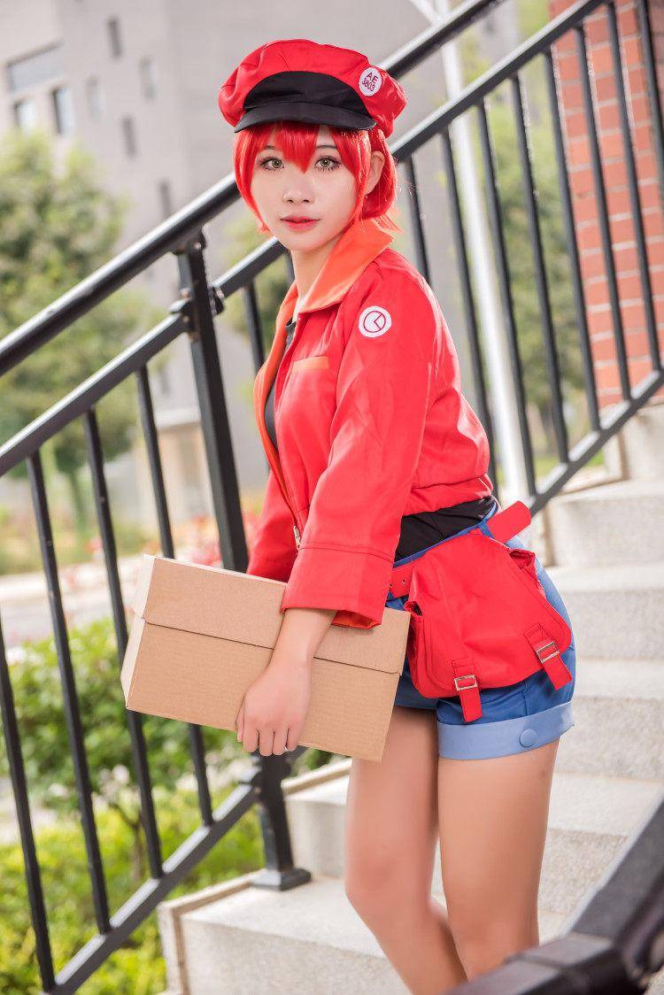 工作细胞红细胞cosplay