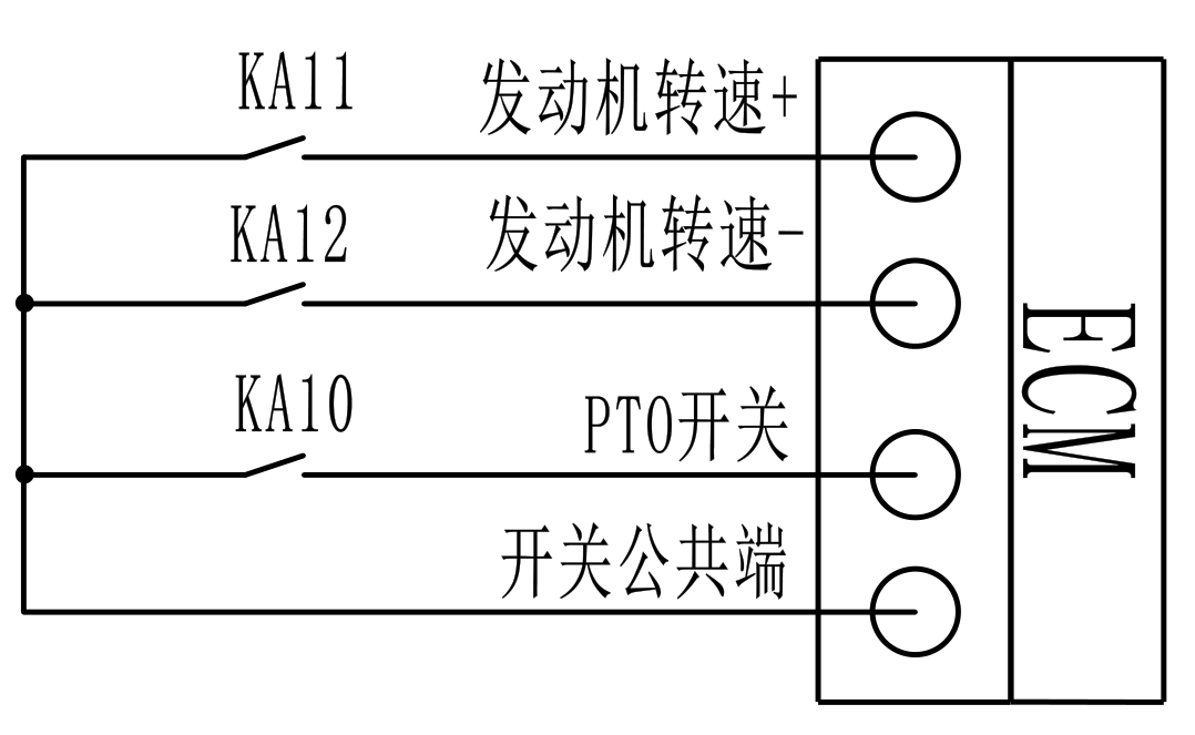 垃圾压缩车控制电路图图片