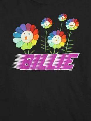 在村上隆xbillieeilish的重磅ut联名中斜肩小人凭什么备受瞩目