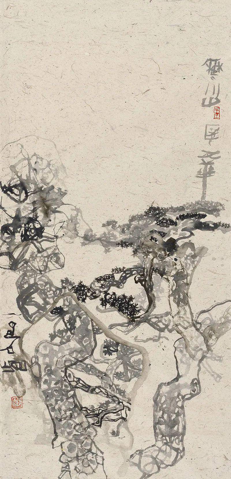 石虎山水:叠叠岩崖 立象苍凉_先生
