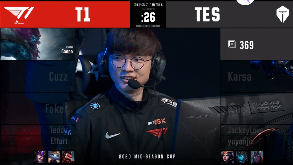 无心之举还是其心可诛t1上单canna预选图奇引争议