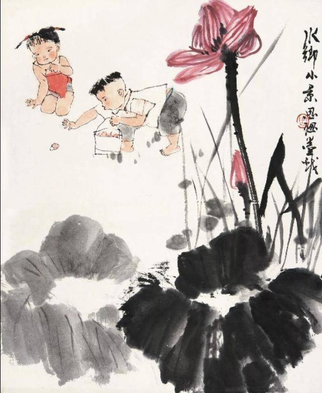 她笔下的童心童趣图像极了我们遥远的童年生活