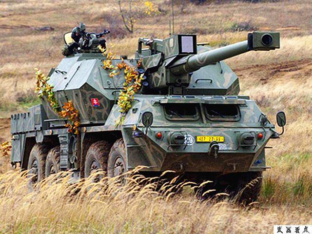 军事丨捷克达纳自行火炮由于皮实耐用价格合理销路不错