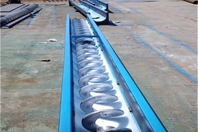 u型绞龙上料机电动螺旋输送机