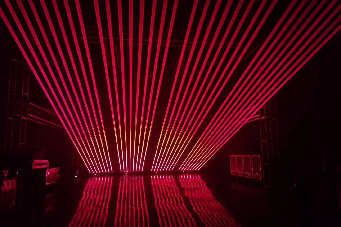 八眼全红激光灯厂家佳诺灯光车架