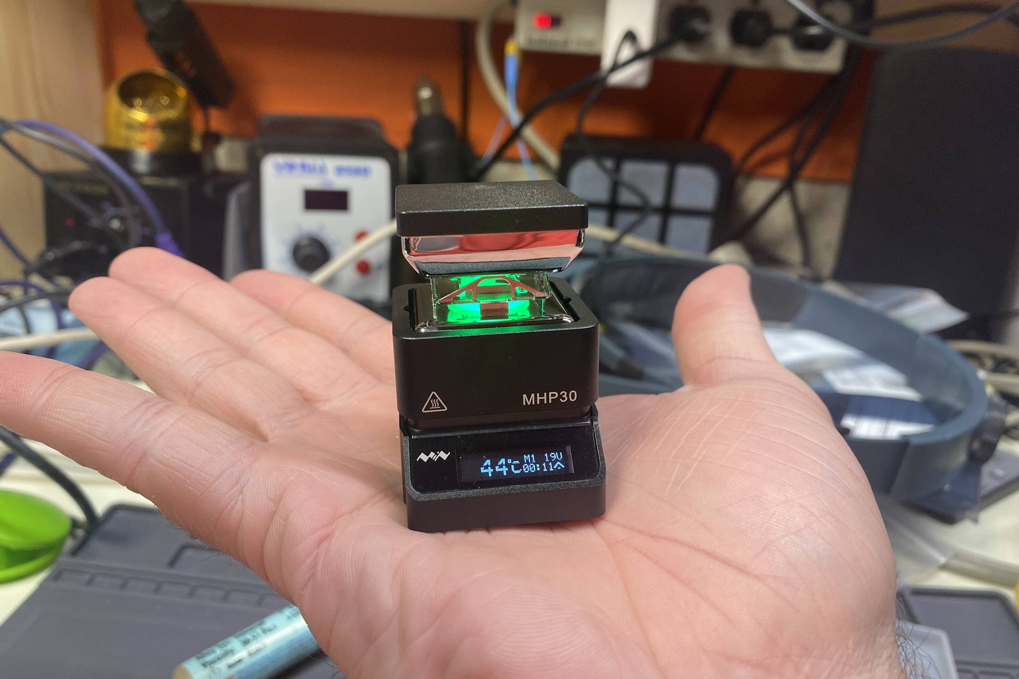 Mini Ware Electronics MINIWARE MHP30迷你恒温加热台开箱 by mylossh electronics