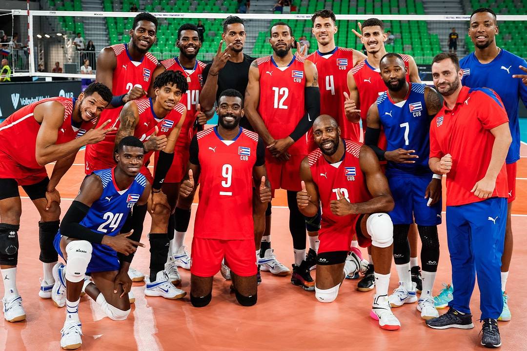 古巴男排!加勒比海的绿色鳄鱼!2022男排世锦赛精彩回顾!