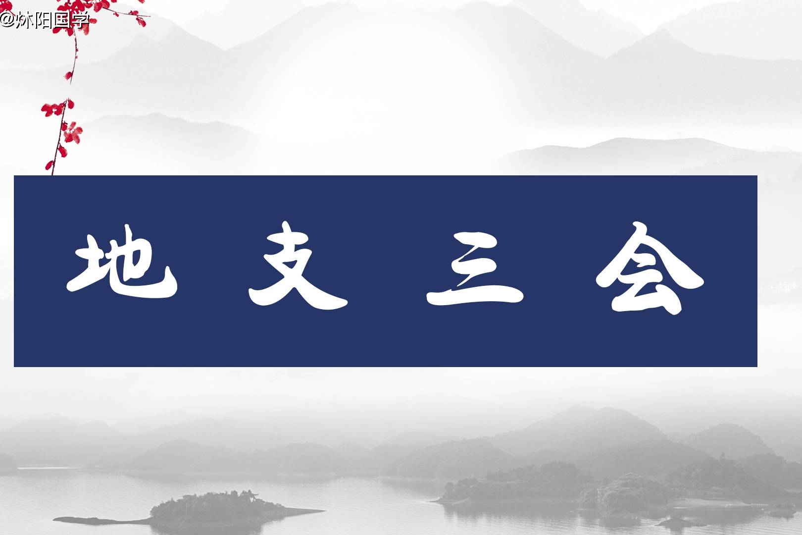 十二地支的三会局