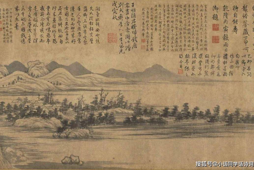 黄公望历时四载，在82岁高龄完成的《富春山居图》，好在哪里？_作品_