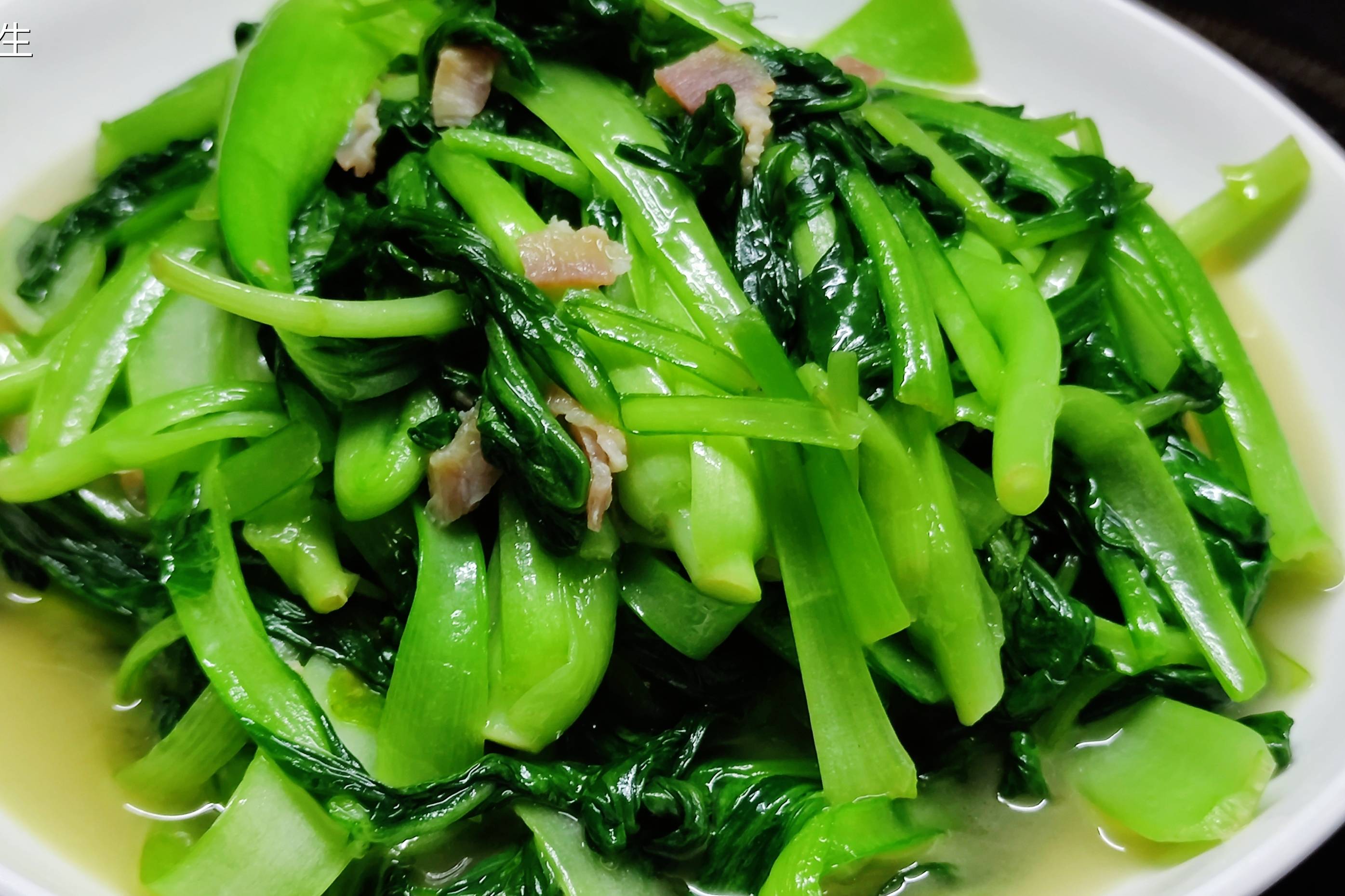 打工人的午餐菜谱炒青菜跟食堂大厨学炒青菜更好吃的做法