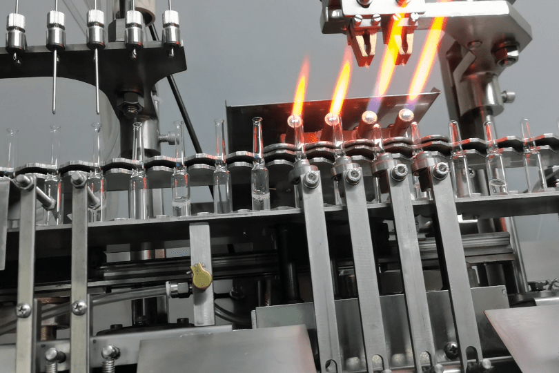 圣刚安瓿拉丝灌装机灌装安瓿瓶熔封机安瓿灌装充氮熔封一体机