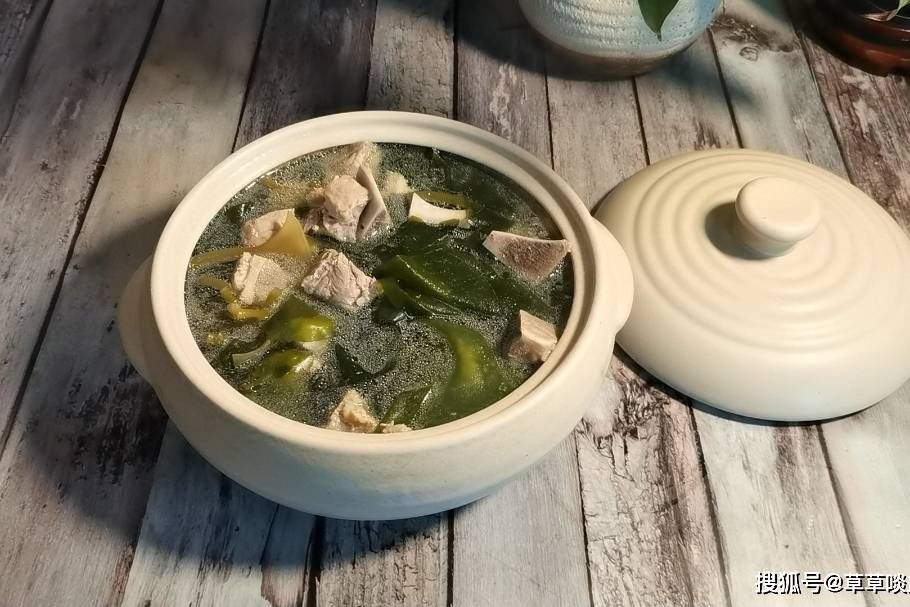 海带苗排骨汤,做法太简单了,步骤搞清楚,美味自然来