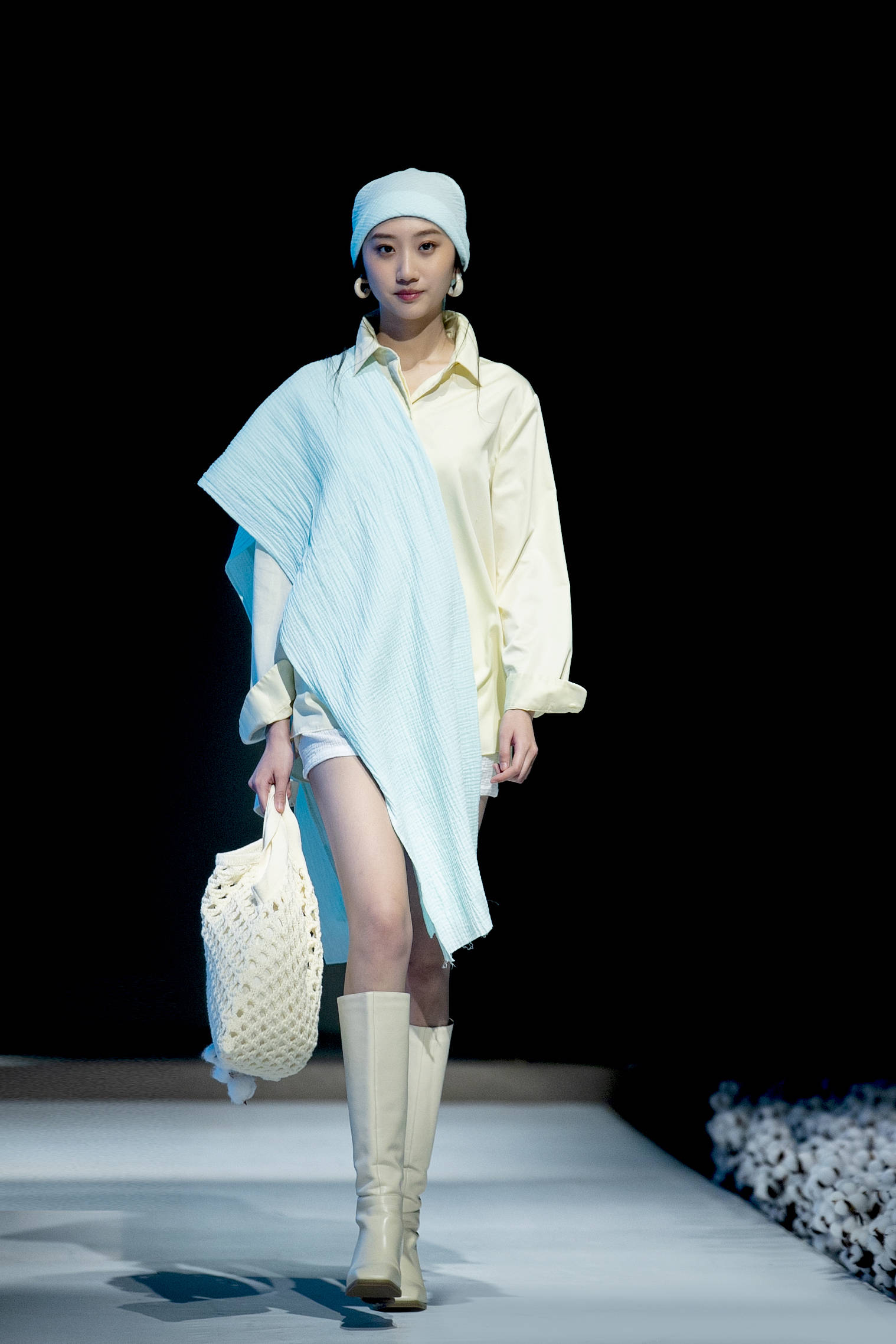 从棉田到秀场从自然到生活全棉时代演绎首个棉的色彩时尚秀