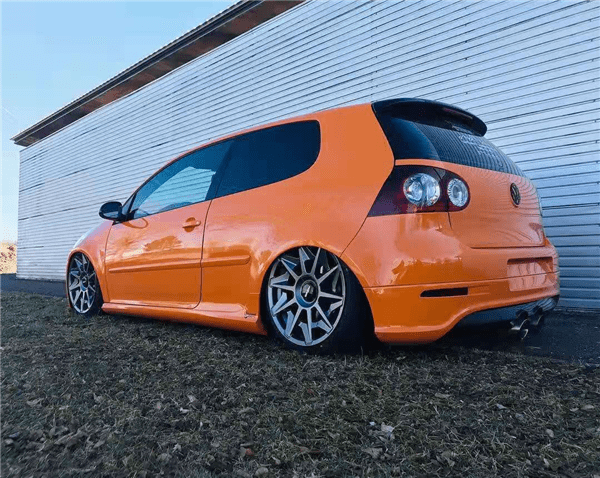 一低遮百丑李洋分享vwmk5改装airbft气动避震瞬间升降的快感