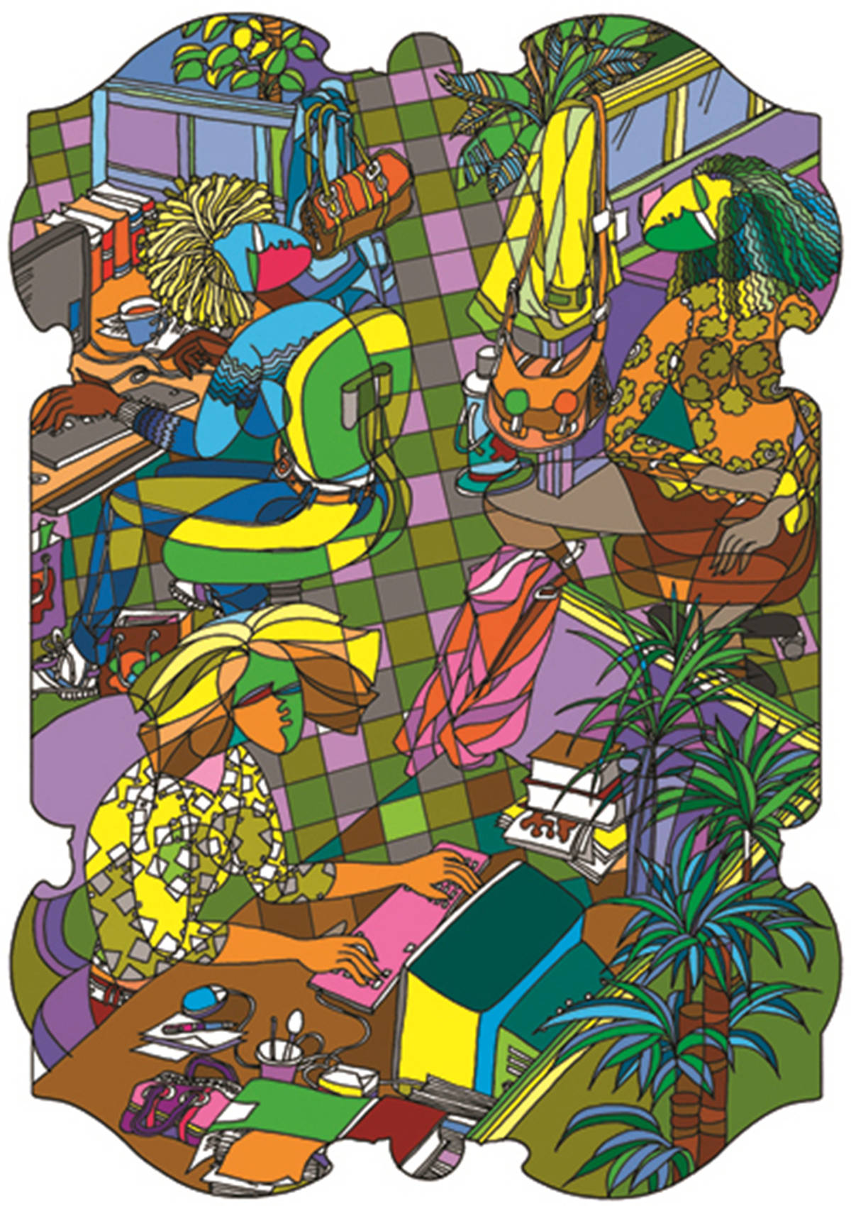 装饰画系列《编辑部的故事》2000年