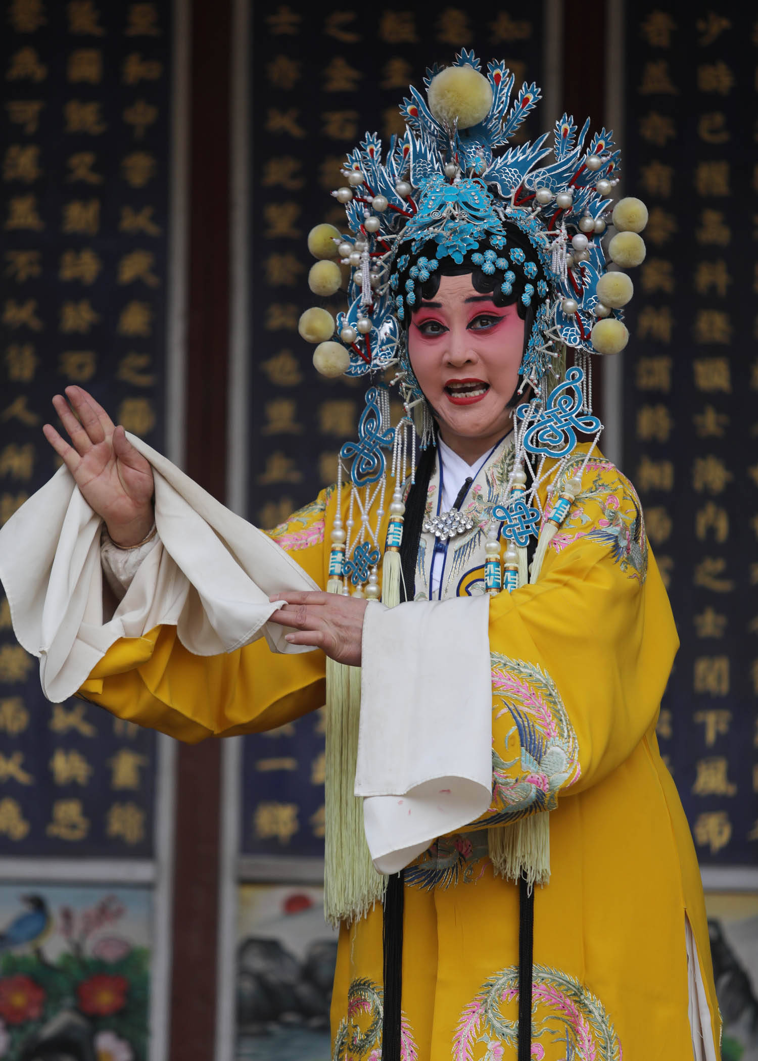 非遗上党梆子走进天下都城隍演出