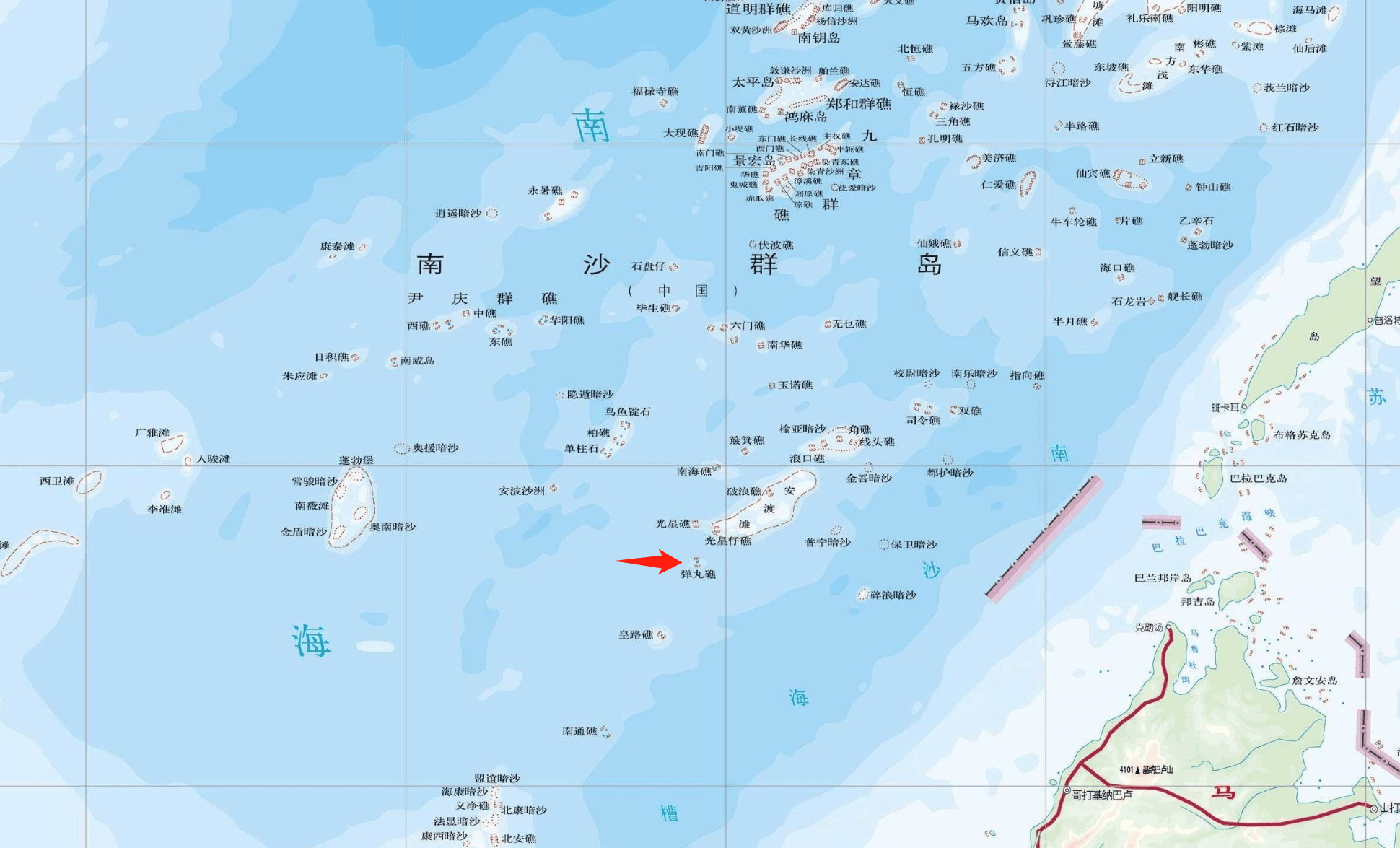 弹丸礁不仅战略价值巨大还是南沙群岛唯一的旅游胜地