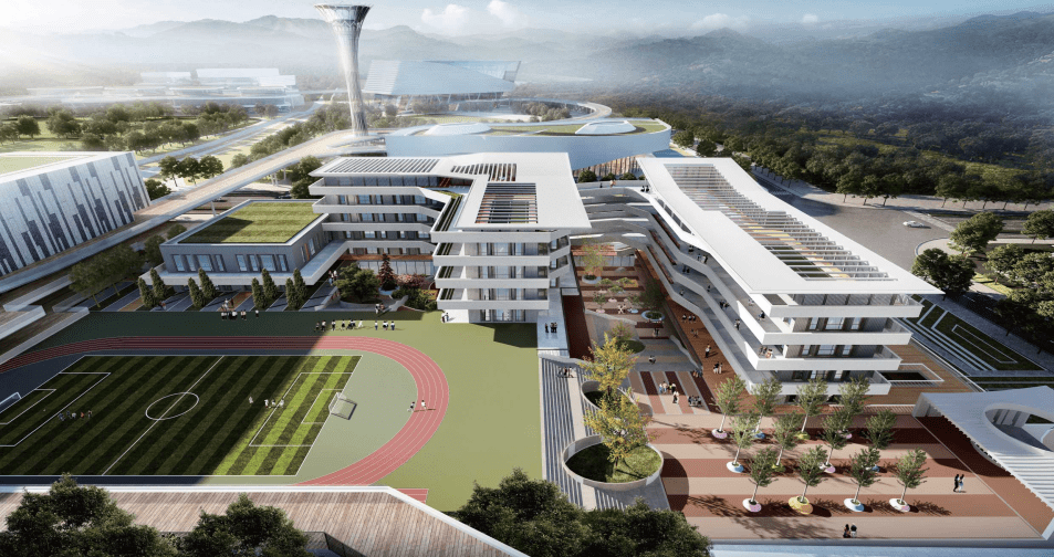 万福城创新足球实验学校万福城儿童探索博物馆效果图《小舍得》网红剧