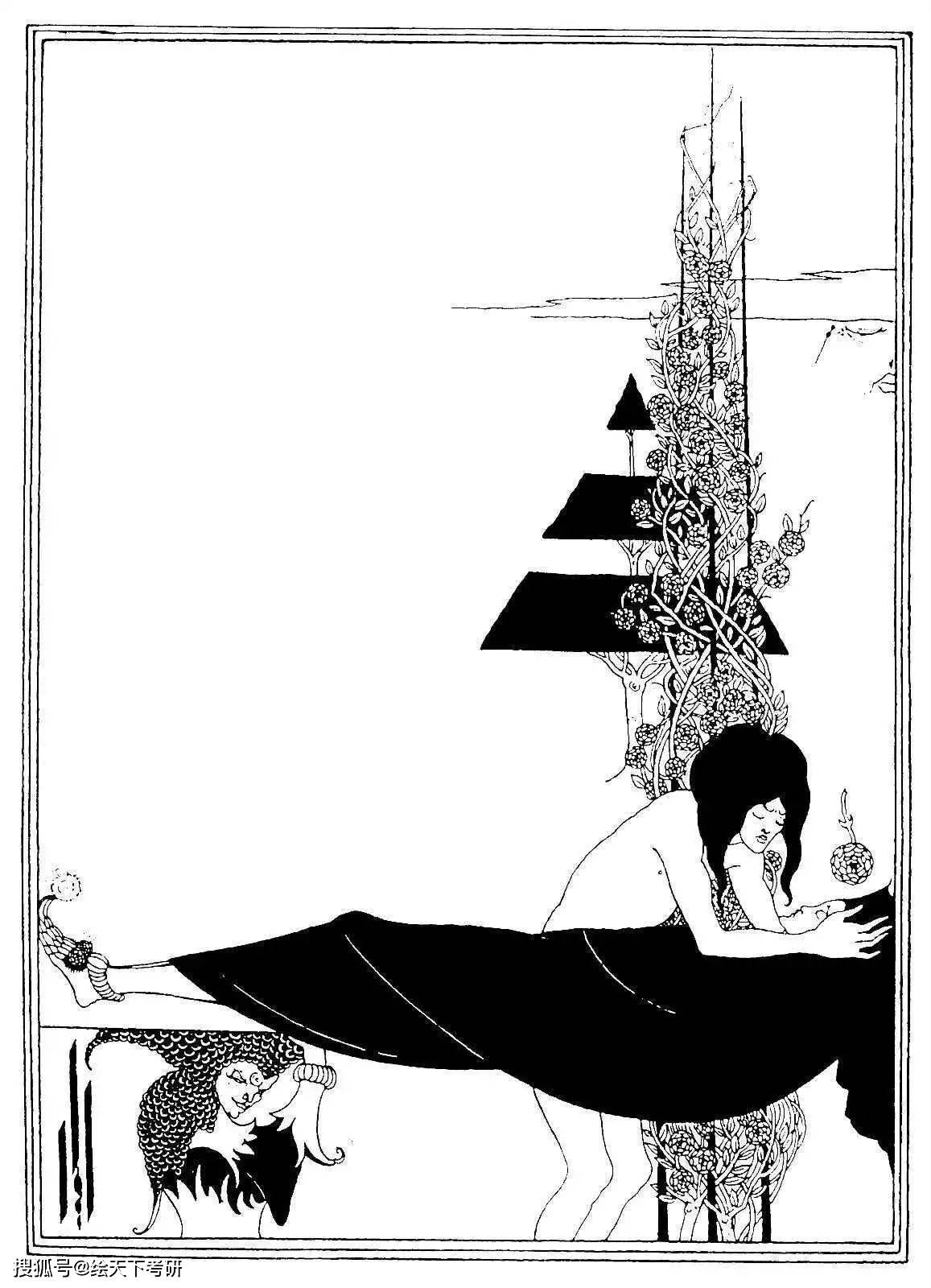 设计史论常考人物比亚兹莱