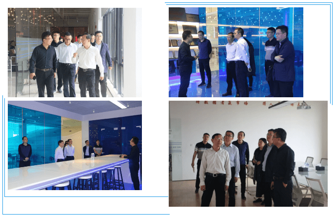 昆山市委副书记徐华东莅临炫生活指导;昆山数字办莅临炫生活调研走访