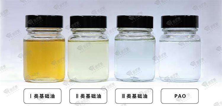 基础油分类在2000年之前,一般只有以100%pao或酯类为基础油的润滑油